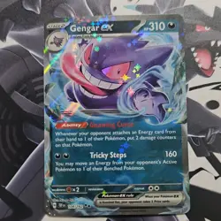 Pokemon TCG Gengar EX 104/162 Holo Ability EX Rule TEF English Card - Image 1