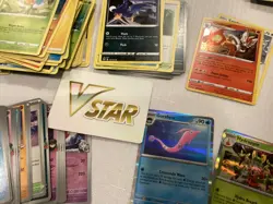 Lot Of Pokemon Cards 2015 2020 2022 2025 holo game dice markers - Image 4