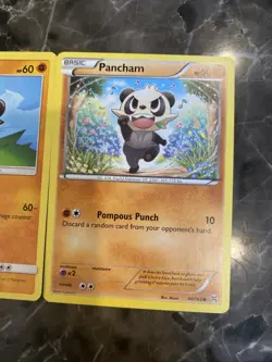 Pokemon Cards Pancham Cute Card Lot Of 2 - Image 2