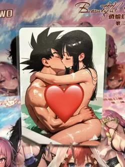 Matte Beautiful Waifu Handmade Card Goddess Story CCG Anime Double Sided - Image 1