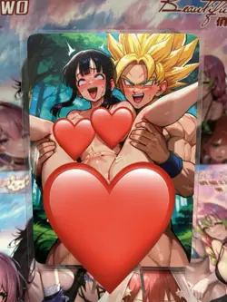 Matte Beautiful Waifu Handmade Card Goddess Story CCG Anime Double Sided - Image 2