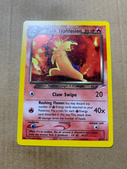 Dark Typhlosion 10/105 Neo Destiny - Holo Pokemon Card - EX/NM - Image 2