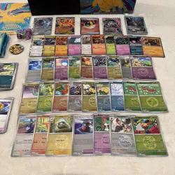 Pokemon Ascended Heroes Opened ETB 115+ Bulk Cards! Holo Rare+Reverse Holo+IR+UR - Image 2