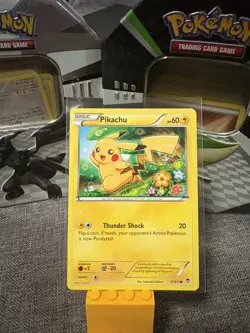 Pikachu 27/111 - XY Furious Fists Common - Pokemon Card - Image 1