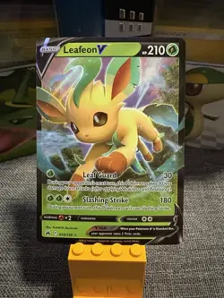 Leafeon V 013/159 Crown Zenith Ultra Rare Holo Pokemon Card - Image 1
