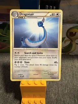 Pokemon Card Dragonair 32/102 Non Holo HGSS Triumphant Uncommon - Image 1