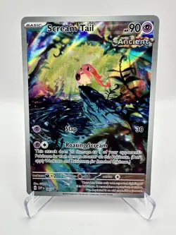 Scream Tail 065 Sv: Scarlet & Violet Promo Cards Holo Pokemon Near Mint - Image 1