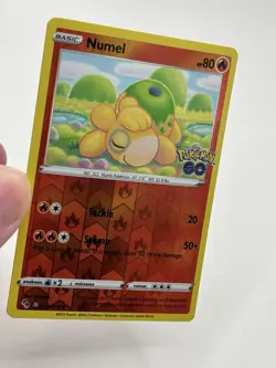 Pokemon TCG Numel Reverse Holo Card Peelable Ditto 013/078 Pokemon Go Near Mint - Image 3