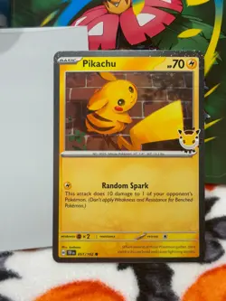 Pikachu 051/162 - 2026 Pokemon Day Pokemon Card - NM or BETTER - Image 5