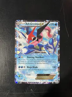 Pokemon Ash-Greninja EX XY133 XY Promo Holo Ultra Rare Card - Image 1