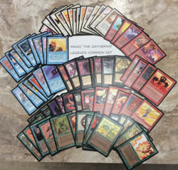 MTG LEGENDS Common Set 75 cards Magic the Gathering Unplayed Near Mint - Image 1