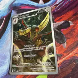Kingambit 130 Promo SV: Scarlet & Violet Black Stat Promo Cards NM - Image 2
