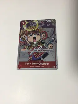 One Piece Card Game Tony Tony Chopper ST01-006 Alternate Art 25th Anniversary NM - Image 1