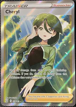 Cheryl (Full Art) 159/163 Swsh05: Battle Styles Holo - Pokemon Card - Image 1