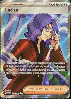 Lucian 208/167 Sv06: Twilight Masquerade Holo - Pokemon Card - Image 1