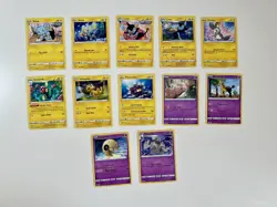 Pokemon SWSH Crown Zenith Complete Common & Uncommon Set - 71 cards lot NM - Image 4