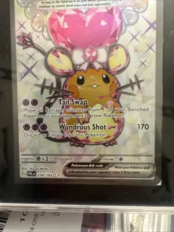 Pokemon Dedenne EX TCG Scarlet & Violet Paldea Evolved Holo Card 239/193 - Image 4