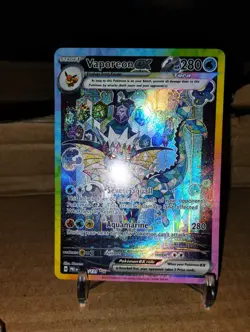 Pokemon Prismatic Evolutions Vaporeon EX, Special Illustration Card 149/131 - Image 2