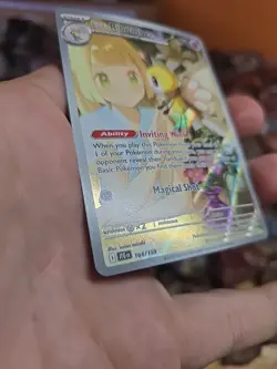 Pokemon TCG Journey Together: Lillie's Ribombee Illustration Rare Card 164/159 - Image 5