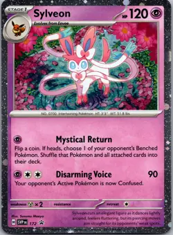 Sylveon - (Cosmos Holo) Promo SV: Scarlet & Violet Promo Cards 172 NM - Image 1