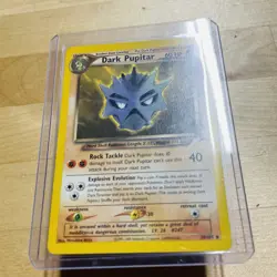 Vintage 2000 Dark Pupitar 38/105 Neo Destiny Rare English Nintendo Pokemon Card - Image 2