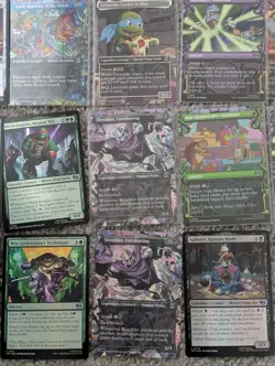 Teenage Mutant Ninja Turtles Magic Uncommon Foil Lot Of 60 TMNT Magic MTG - Image 4