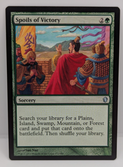 Spoils of Victory Commander 2013 Regular NM MTG - Image 1