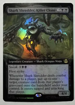 Shark Shredder, Killer Clone #268 (Foil) TMNT MTG - Image 1