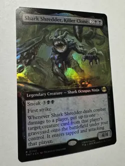 Shark Shredder, Killer Clone #268 (Foil) TMNT MTG - Image 2