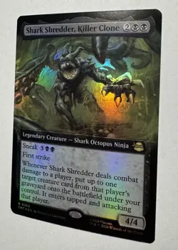 Shark Shredder, Killer Clone #268 (Foil) TMNT MTG - Image 3
