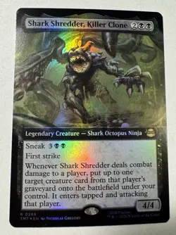 Shark Shredder, Killer Clone #268 (Foil) TMNT MTG - Image 4