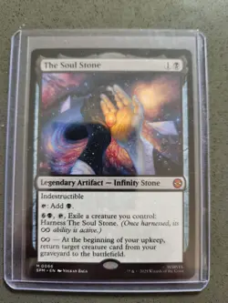 MTG Marvel’s Spider-Man The Soul Stone Legendary Artifact MYTHIC #0066 - Image 1