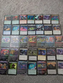 TMNT MTG Rare Non Foil Lot (35) Mikey, Leo, Bebop, Rocksteady, Krang - Image 1