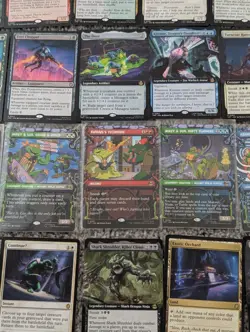 TMNT MTG Rare Non Foil Lot (35) Mikey, Leo, Bebop, Rocksteady, Krang - Image 2