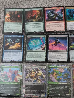 TMNT MTG Rare Non Foil Lot (35) Mikey, Leo, Bebop, Rocksteady, Krang - Image 3