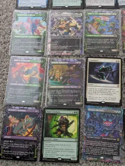 TMNT MTG Rare Non Foil Lot (35) Mikey, Leo, Bebop, Rocksteady, Krang - Image 4