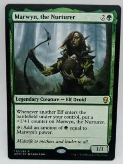 MTG Magic the Gathering Marwyn, the Nurturer (172/296) Dominaria NM Near Mint - Image 1