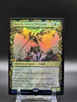 Sigarda, Font of Blessings (Showcase) March of the Machine: The Aftermath Foil - Image 1