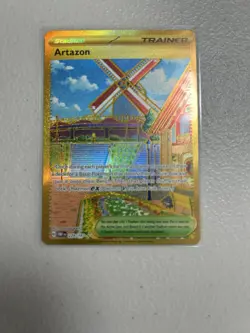 Pokemon Obsidian Flames Artazon Stadium Hyper Rare Trainer Card 229/197 - Image 1