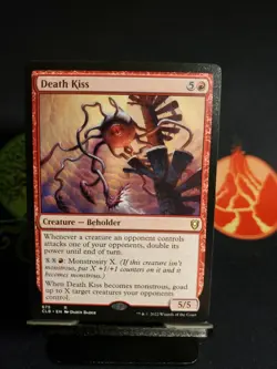 Death Kiss Commander Legends: Battle for Baldur's Gate Regular CLB 675 Rare Red - Image 1