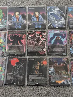 TMNT MTG Mythic Lot (27) Doubling Season, Super Shredder Borderless Non Foil - Image 1