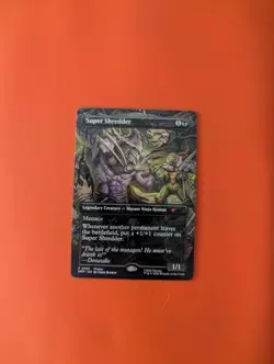 MTG TMT Super Shredder Borderless Spotlight Series Promo Nonfoil - Image 1