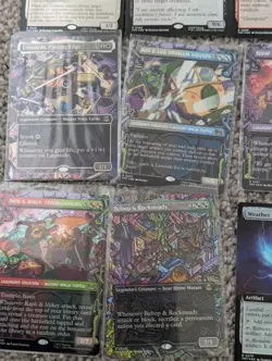 TMNT MTG Rare Foil Lot Of 35: Leonardo, Mikey & Leo, Raphael, Shredder - Image 3