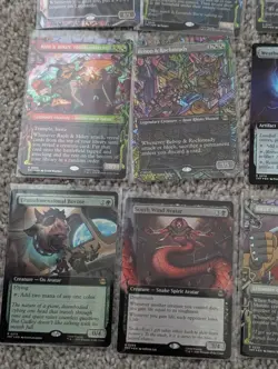 TMNT MTG Rare Foil Lot Of 35: Leonardo, Mikey & Leo, Raphael, Shredder - Image 4