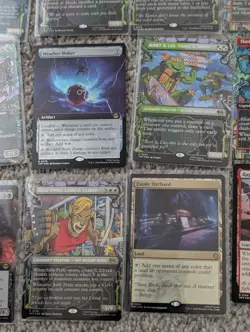 TMNT MTG Rare Foil Lot Of 35: Leonardo, Mikey & Leo, Raphael, Shredder - Image 5