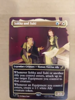 Sokka and Suki (Borderless) Avatar: The Last Airbender: Eternal-Legal Regular - Image 1