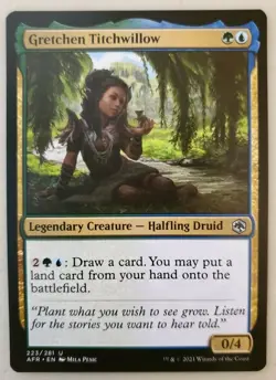 1x Gretchen Titchwillow Adventures in the Forgotten Realms MTG NM - Image 1
