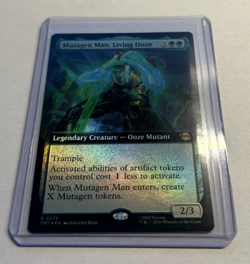 Mutagen Man, Living Ooze Extended Art - Teenage Mutant Ninja Turtles **FOIL** - Image 1