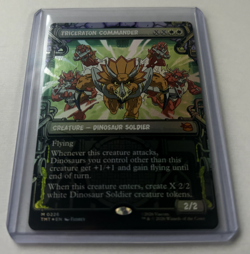 Triceraton Commander Showcase - Teenage Mutant Ninja Turtles **FOIL** - Image 1