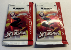 2 Marvel Spider-Man Collector Booster Packs Sealed (Auction #11) - Image 1